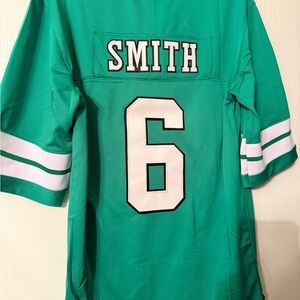 Philadelphia #8 Smith Green Sports Jersey with Logo